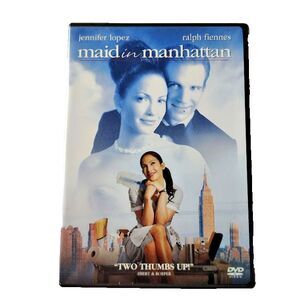 Maid In Manhattan DVD 2002 Movie Jennifer Lopez PG 13